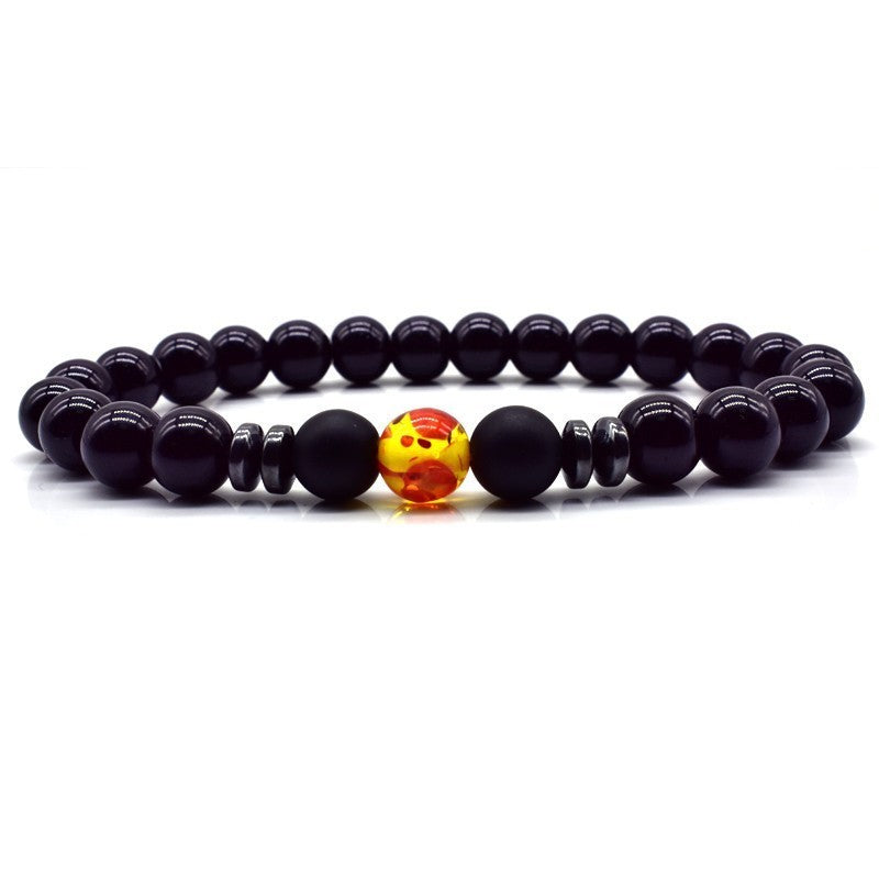 Natural Stone Couple Bracelet