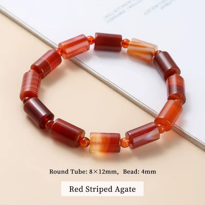 Elevate Your Style with the JD Genuine Natural Coffee Lace Agate Bracelet - Handmade Tibetan Buddha Charm for Yoga and Meditation
