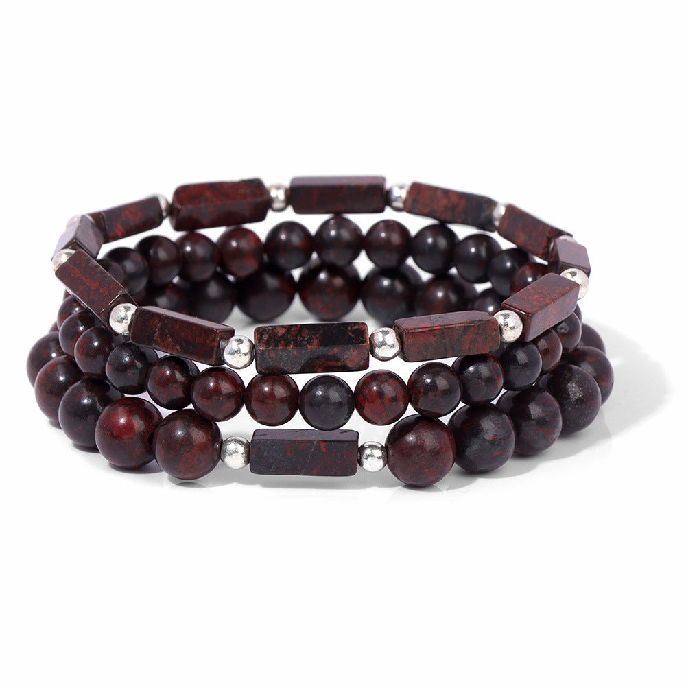 Agate Bracelet Set (3 Piece)