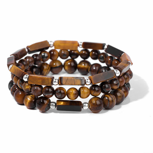 Agate Bracelet Set (3 Piece)