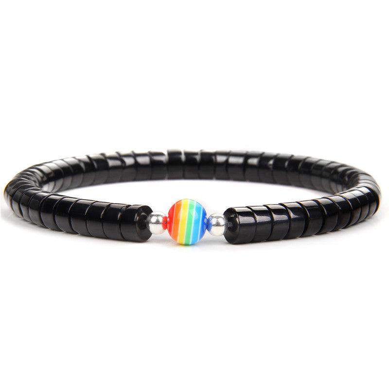 Imperial Stone Spacer Bracelet