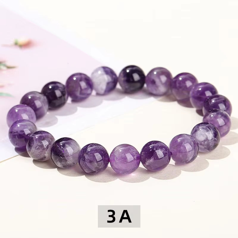 Elevate Your Style with the Amethyst Stone Purple Crystal Quartz Energy Reiki Healing Bangle