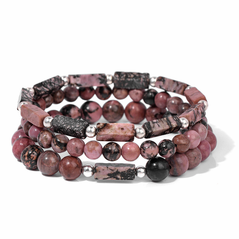 Agate Bracelet Set (3 Piece)