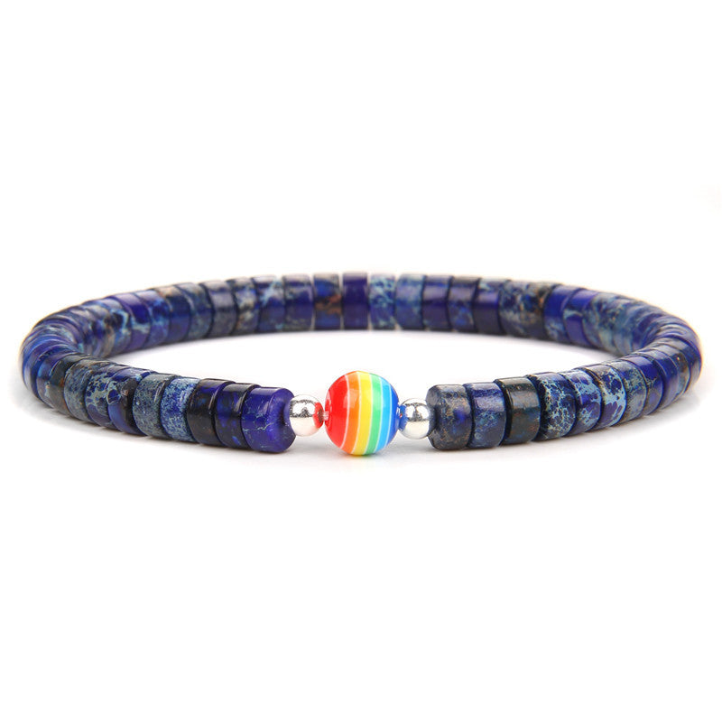 Imperial Stone Spacer Bracelet